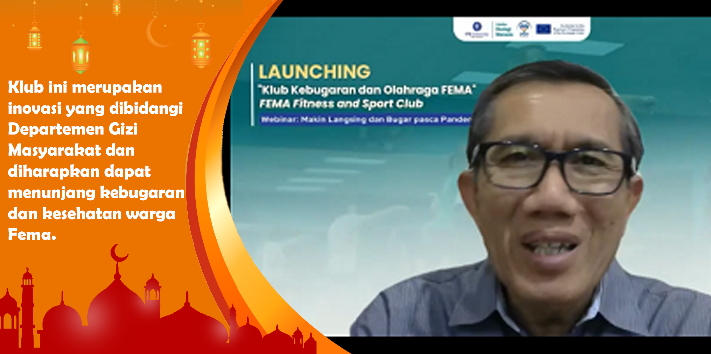 Dekan Fema IPB Merilis Klub Kebugaran dan Olahraga Fema Dekan Fema IPB Merilis Klub Kebugaran dan Olahraga Fema